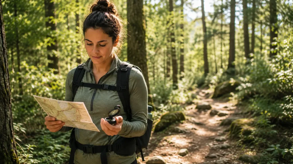 How to Read a Trail Map and Use a Compass: A Beginner Woman’s Guide to Never Getting Lost