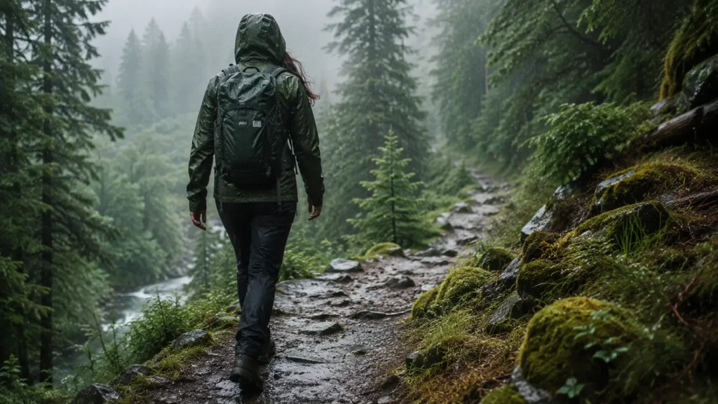 What to Wear Hiking in the Rain: The Beginner Woman’s Guide